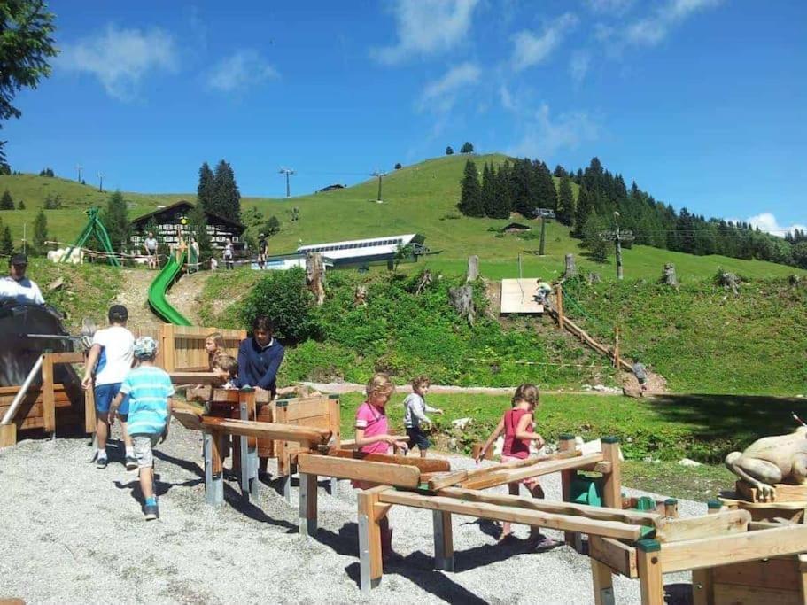 Ferienwohnung Ochsenhorn In Lofer 100 M² / 4-8 P. Экстерьер фото