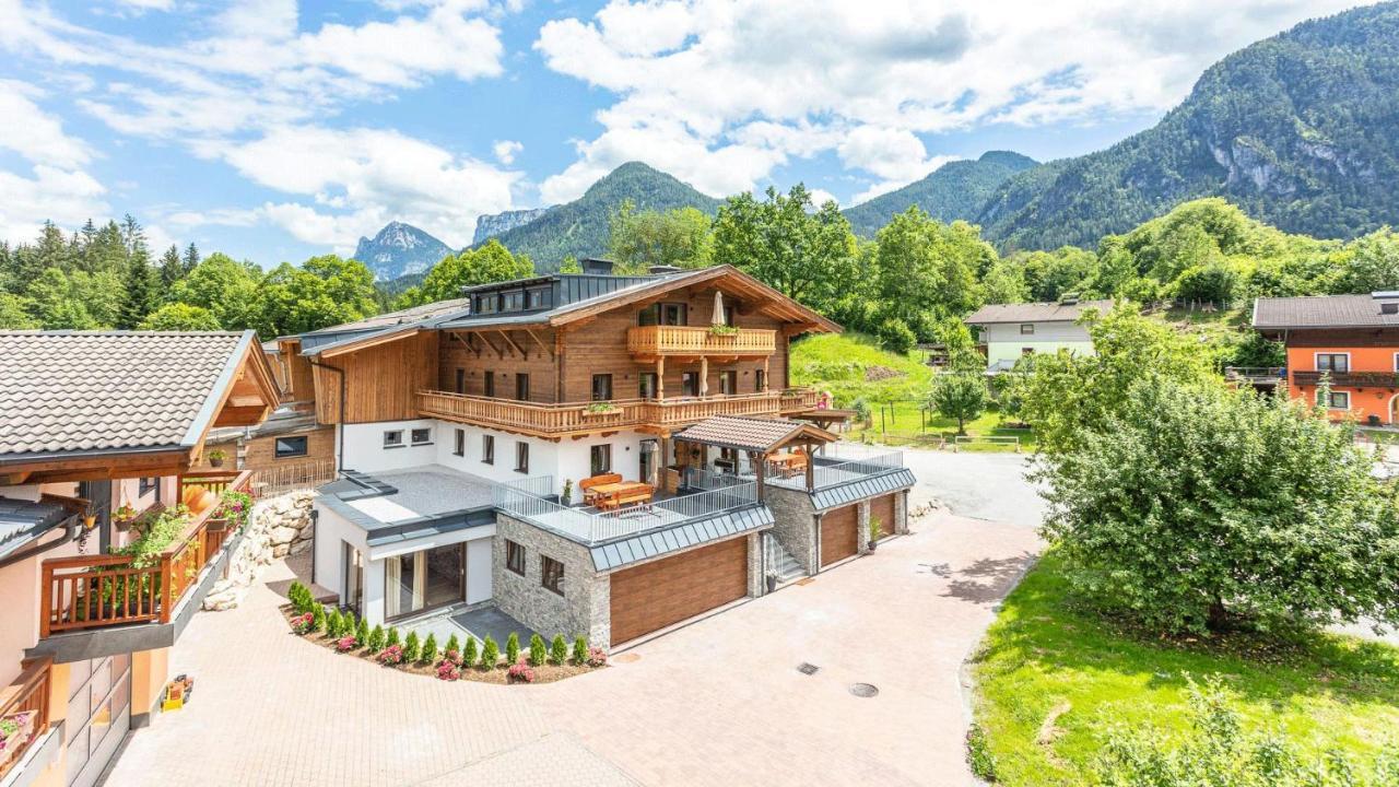 Ferienwohnung Ochsenhorn In Lofer 100 M² / 4-8 P. Экстерьер фото